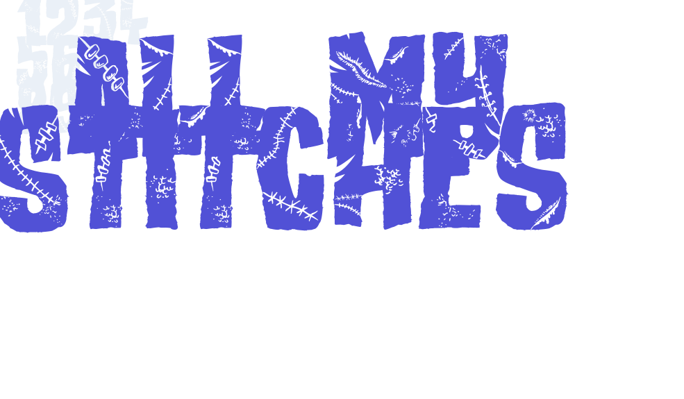 All my Stitches-font-download