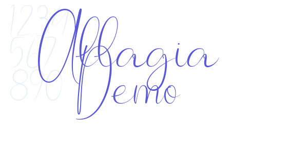 Allagia Demo font free