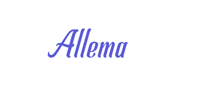 Allema Font