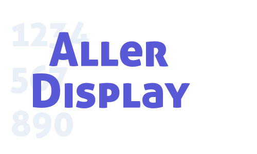 Aller Display Font Download