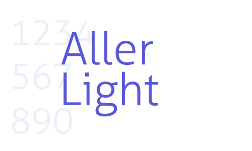 Aller Light Font