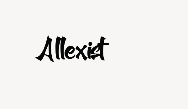 Allexist Font