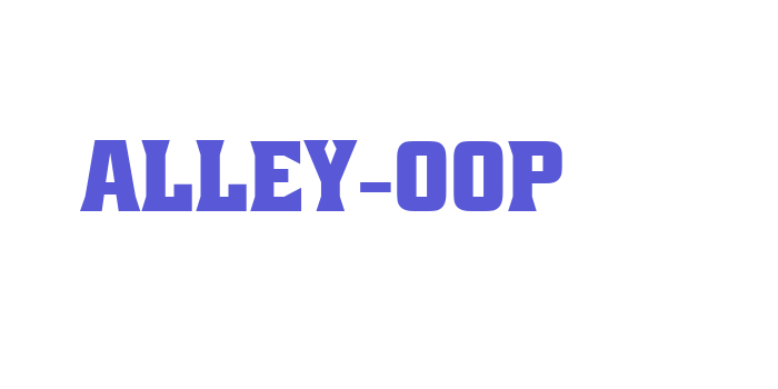 Alley-Oop Font Download