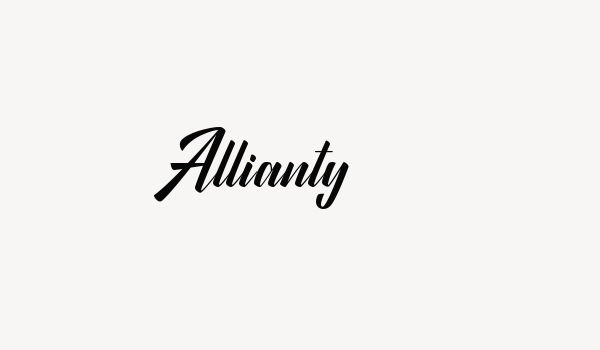 Allianty Font