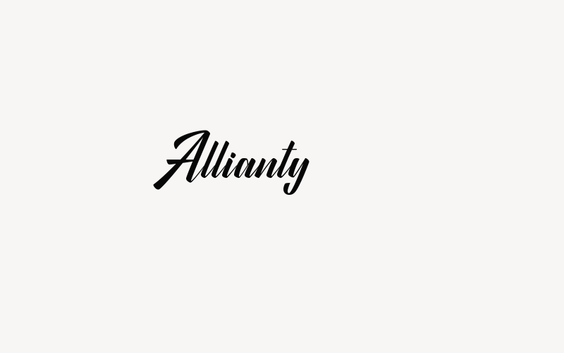 Allianty Font