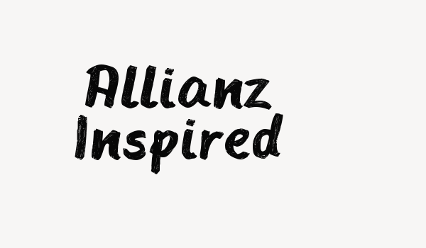 Allianz Inspired Font