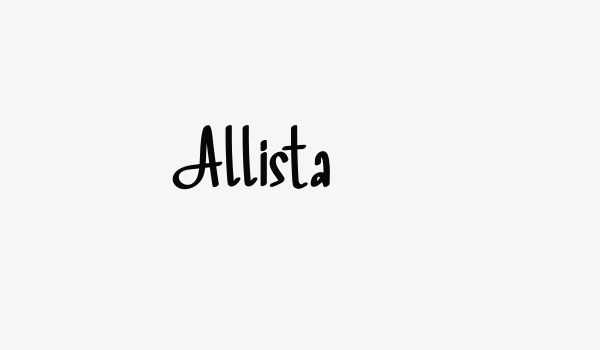 Allista Font