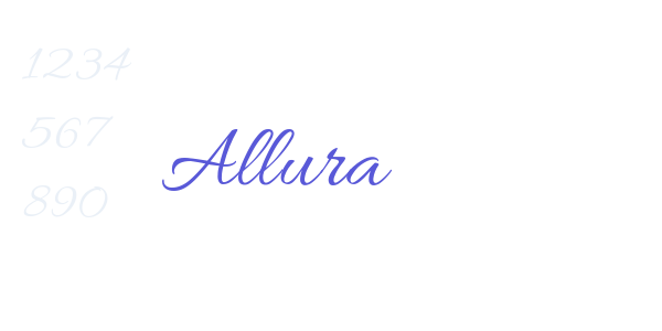 Allura font free