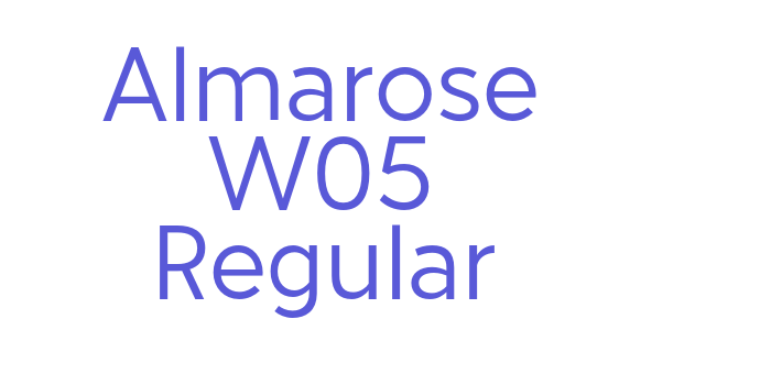 Almarose W05 Regular Font Download