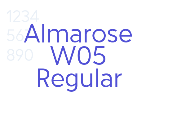Almarose W05 Regular