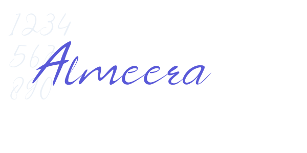 Almeera font free