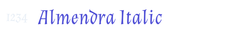 Almendra Italic