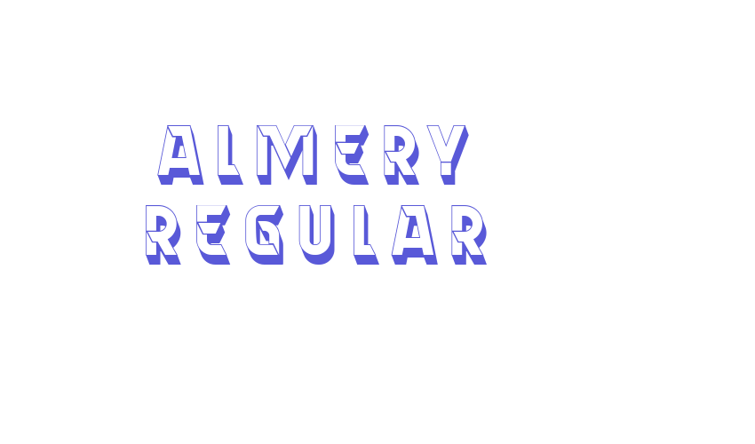 Almery Regular Font