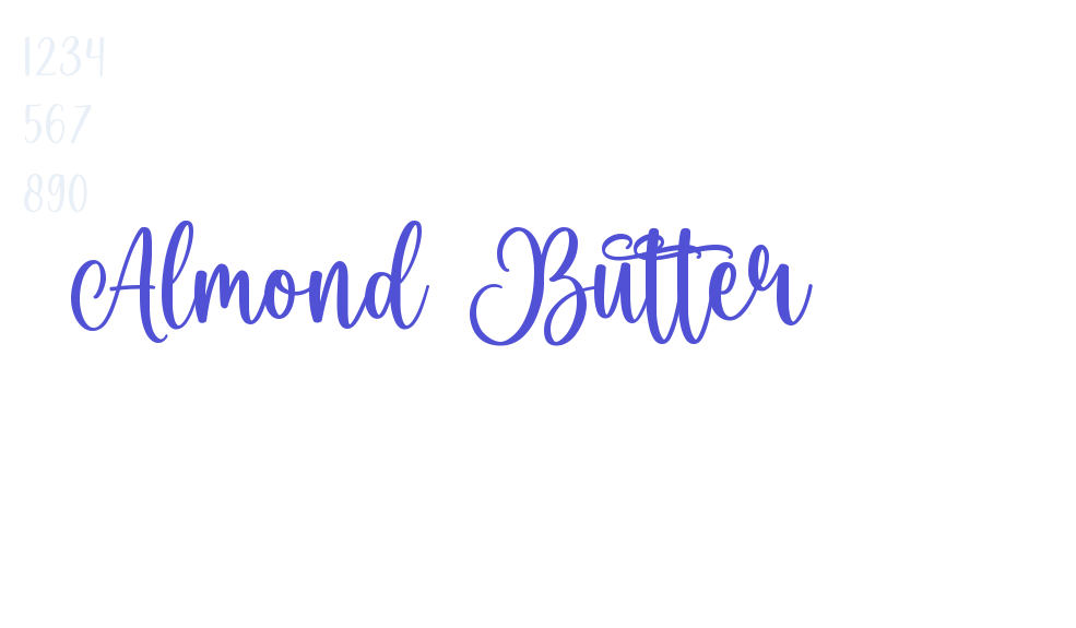 Almond Butter-font-download