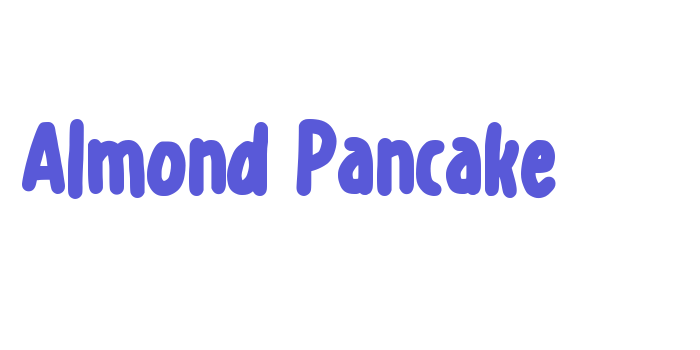 Almond Pancake Font Download