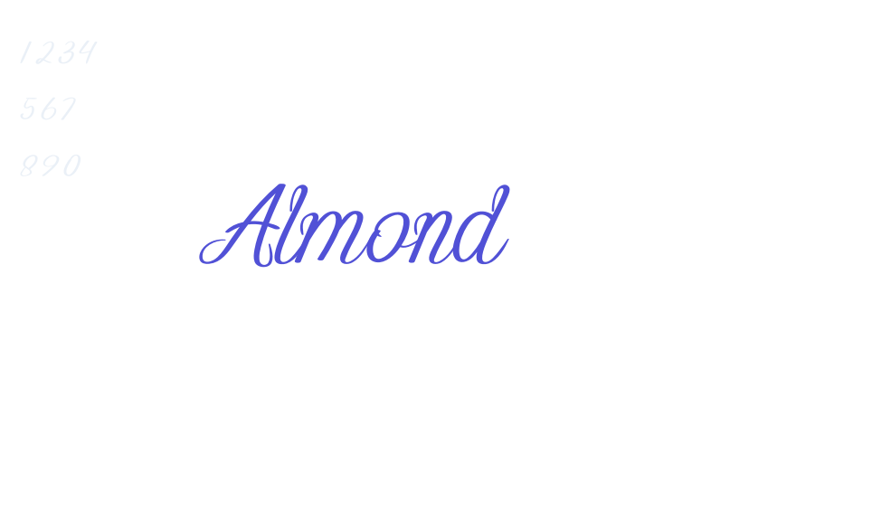 Almond-font-download