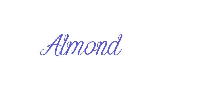 Almond Font