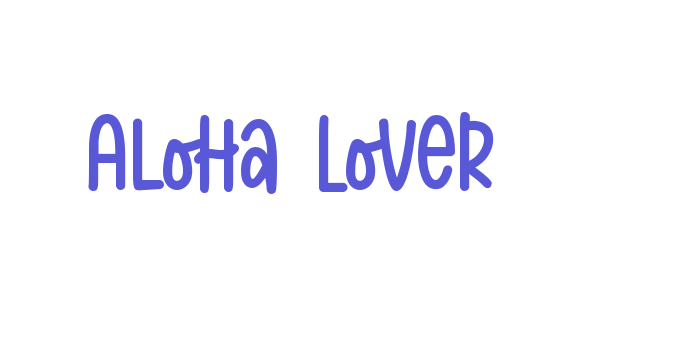 Aloha Lover Font Download