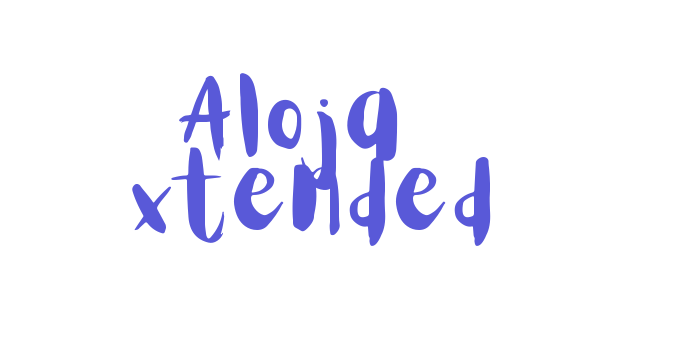 Aloja Extended Font Download