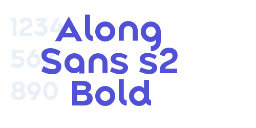 Along Sans s2 Bold-font-download