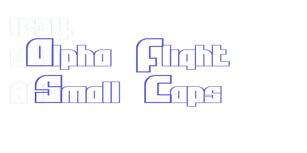 Alpha Flight Small Caps font free