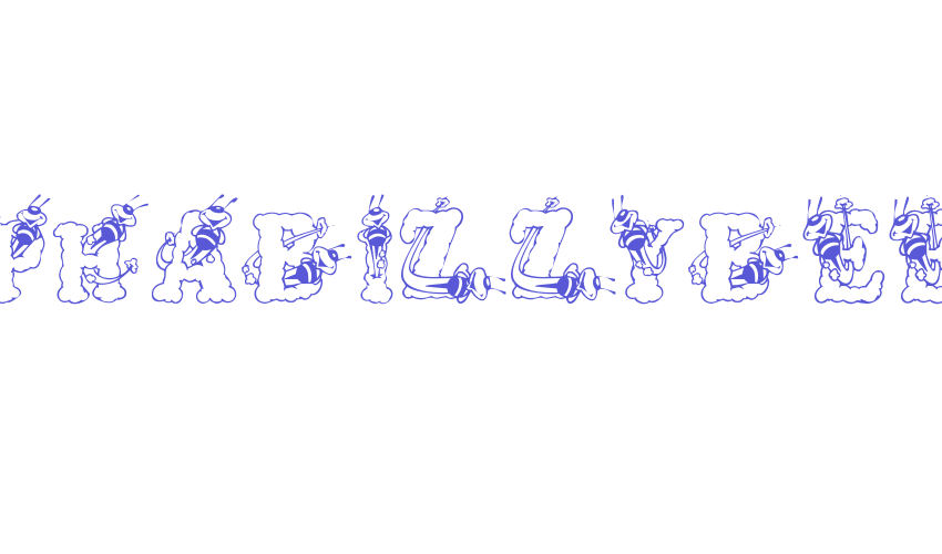 AlphaBizzyBee Font