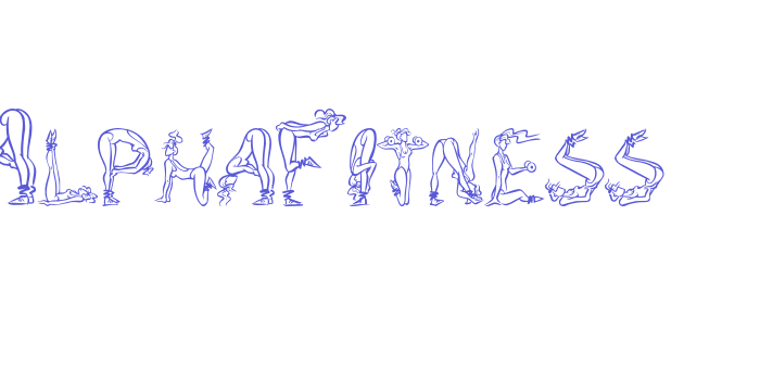 AlphaFitness Font Download