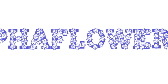 AlphaFlowers Font Download