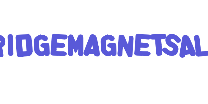 AlphaFridgeMagnetsAllCap Font