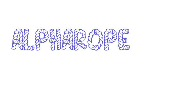 AlphaRope Font Download