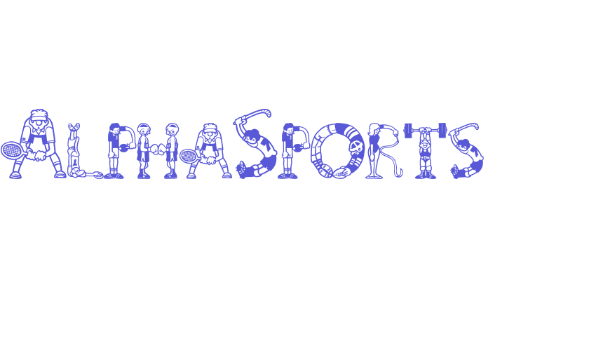 AlphaSports Font Download