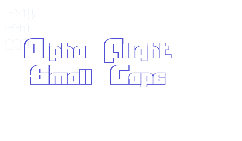 Alpha Flight Small Caps-font-download