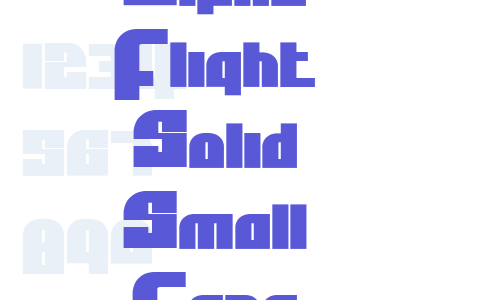 Alpha Flight Solid Small Caps Font Download