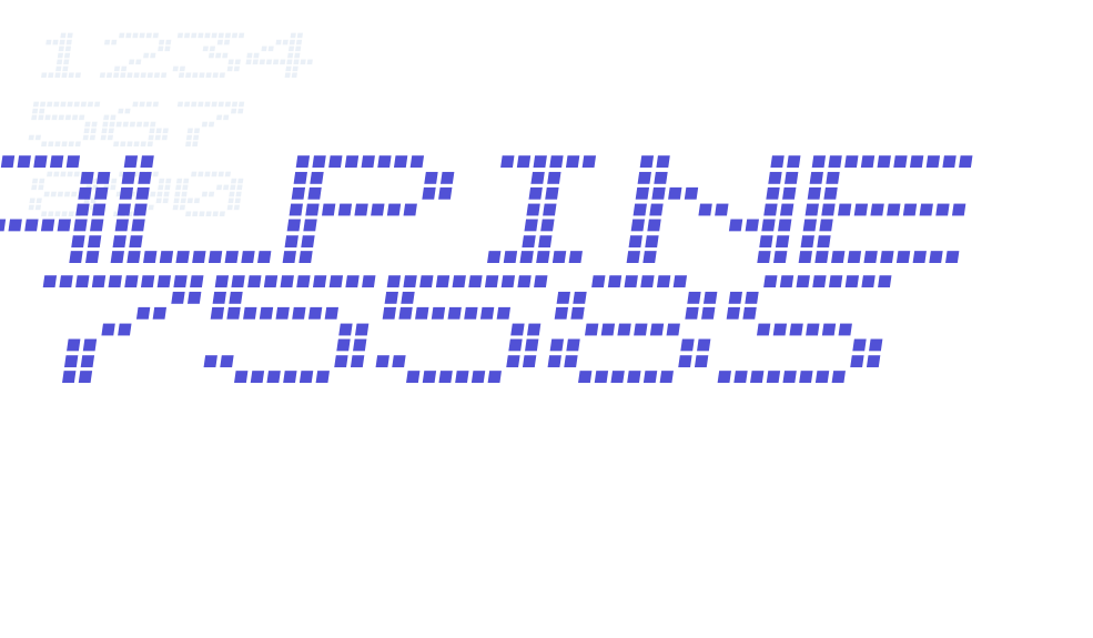 Alpine 7558S-font-download