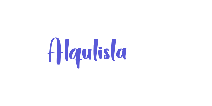 Alqulista Font Download