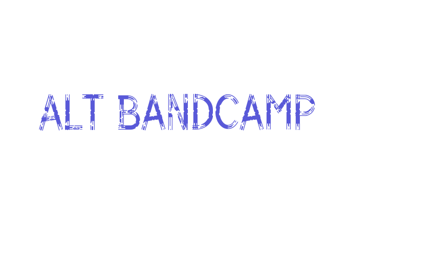 Alt Bandcamp Font Download