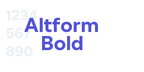 Altform Bold-font-download