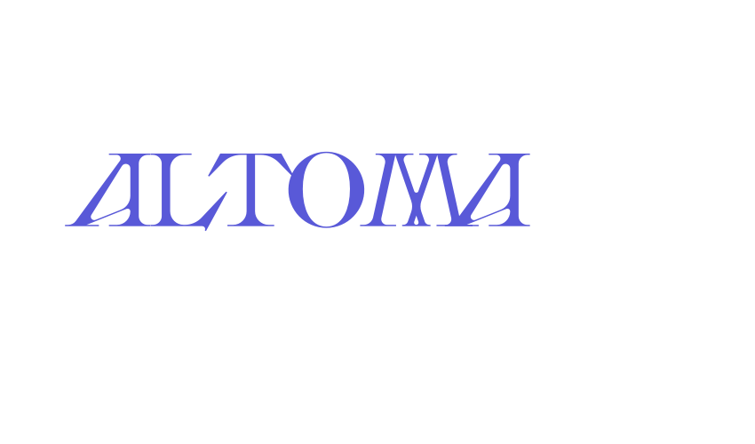 Altoma Font