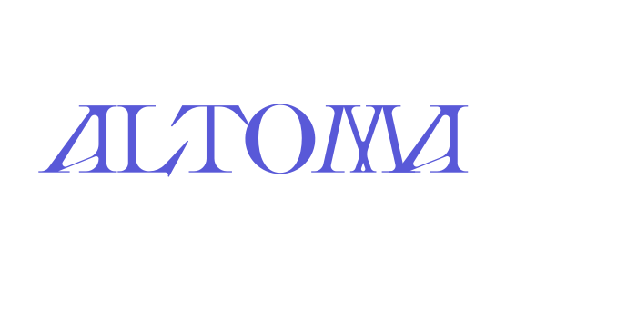 Altoma Font Download