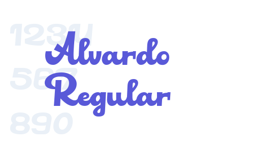 Alvardo Regular Font Download