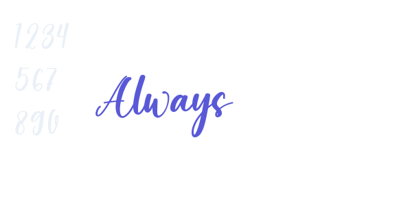 Always font free