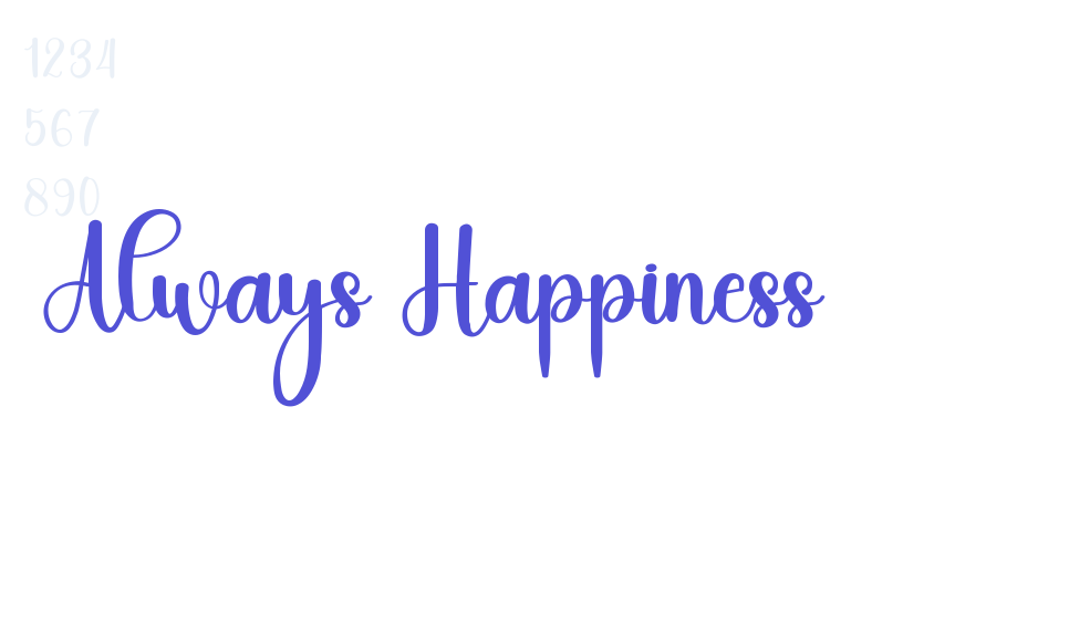 Always Happiness-font-download