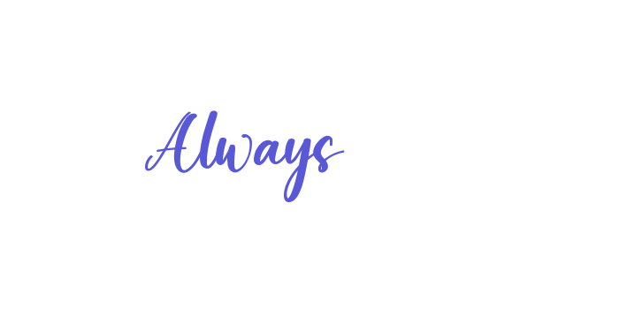 Always Font Download