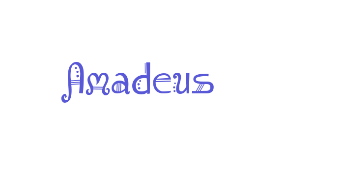 Amadeus Font Download