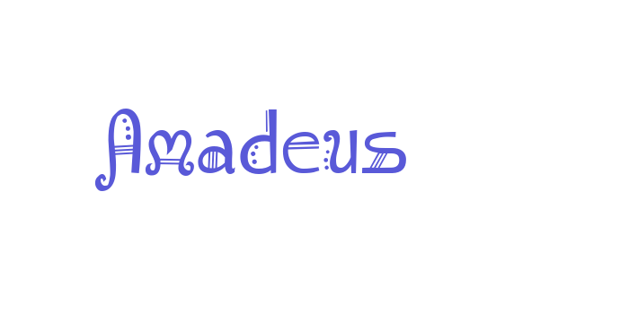 Amadeus Font