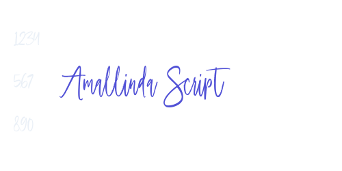 Amallinda Script-font-download