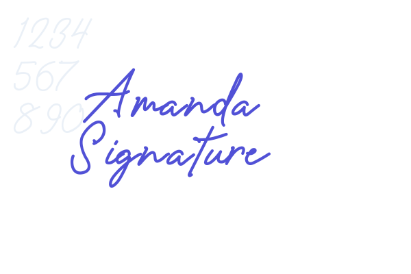 Amanda Signature