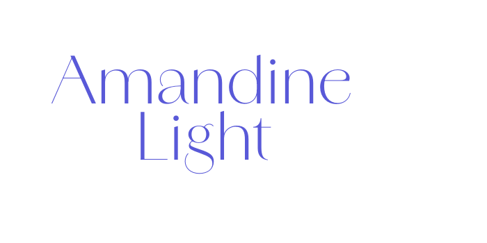 Amandine Light Font Download