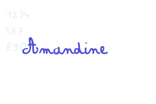 Amandine Font Download