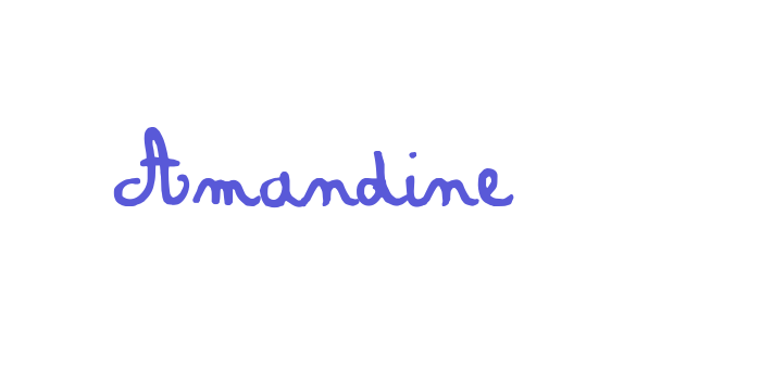 Amandine Font Download